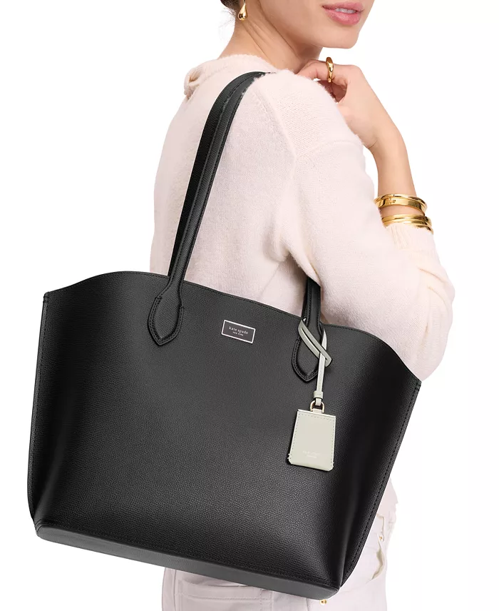 Alfani Kate Spade New York Suite Leather Tote Bag Handbags Purses & Accessories