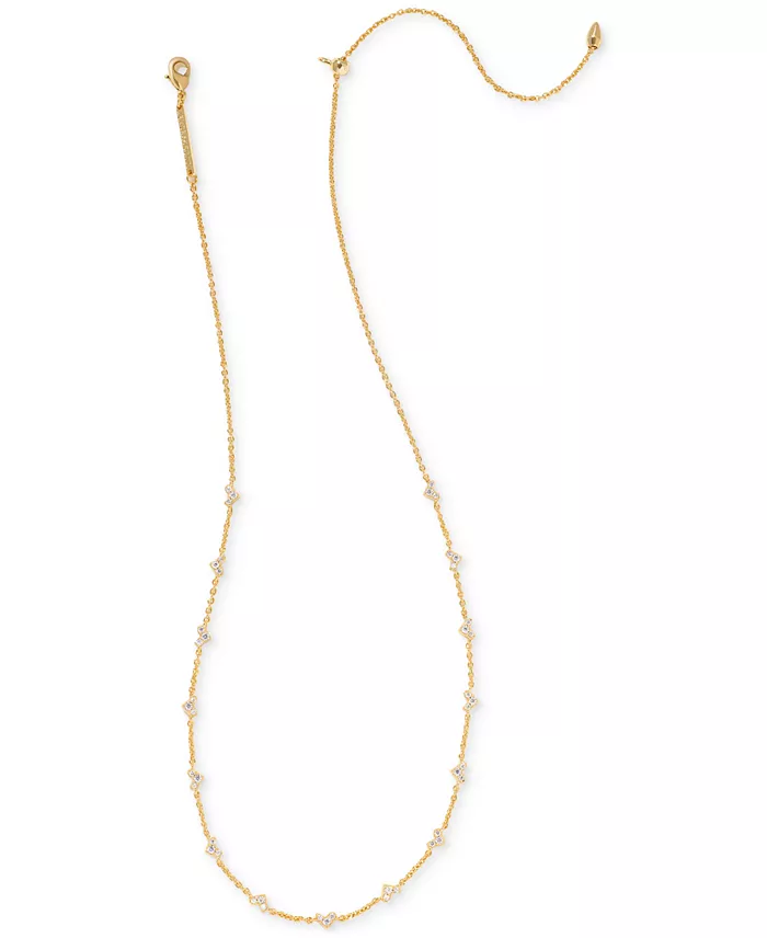 Alfani Kendra Scott 2-Pc. Set Pavé Heart 19" Necklaces Jewelry & Watches