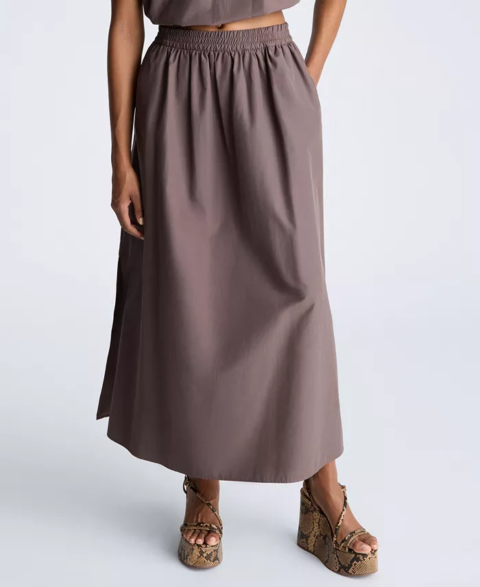 Alfani Kenneth Cole Women's Pull-On Maxi Skirt Women's Fashion Shoes & Accessories