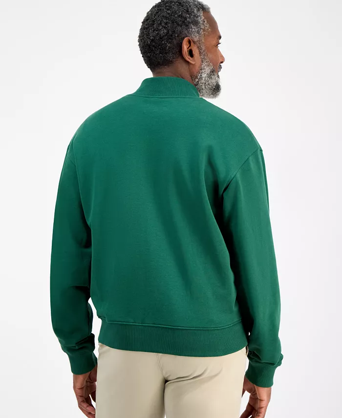Alfani Lacoste Men's Logo Bomber Jacket Exclusively At Macy's Men's Fashion & Accessories