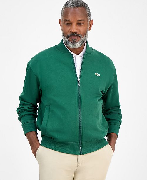 alfani Lacoste Men's Logo Bomber Jacket Exclusively at Macy's Men's Fashion & Accessories