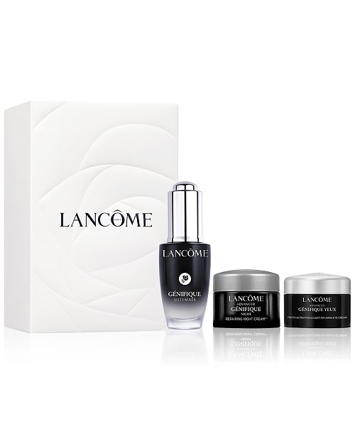 alfani Lancôme 3-Pc. Génifique Ultimate Recovery Serum Discovery Set Beauty