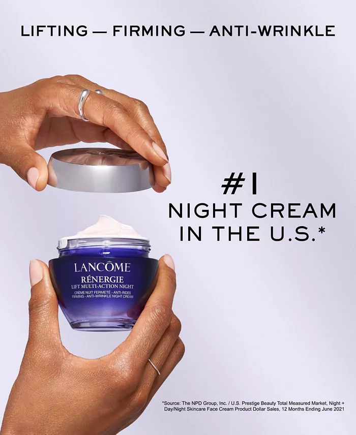 Alfani Lancôme Rénergie Lift Multi-Action Night Cream & Anti-Aging Moisturizer 2.5 Oz. Beauty
