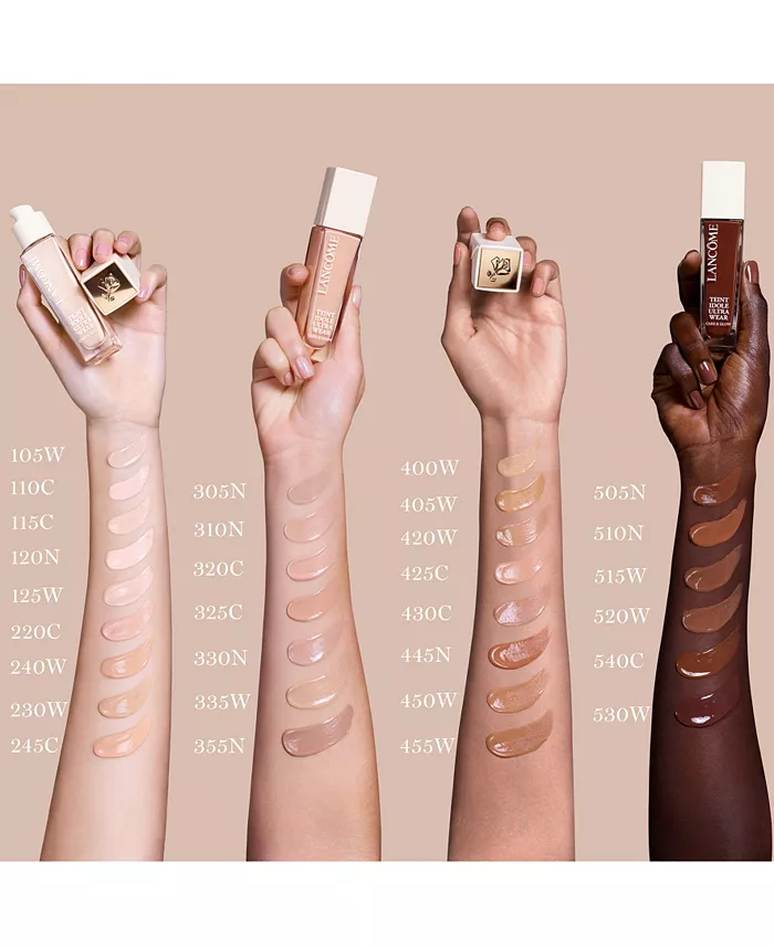 Alfani Lancôme Teint Idole Ultra Wear Care & Glow Serum Foundation Beauty