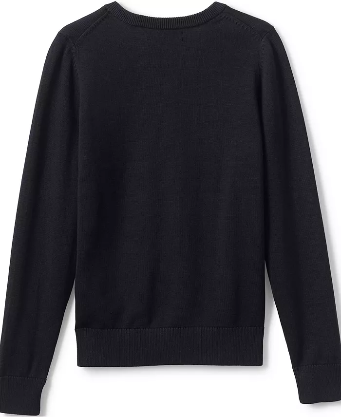 Alfani Lands' End Men's Cotton Modal Fine Gauge V-neck Sweater Men's Fashion & Accessories