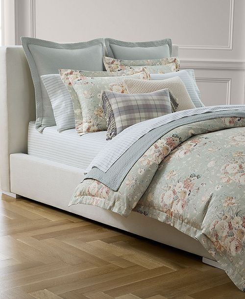alfani Lauren Ralph Lauren Gwynne Floral 3-Pc. Comforter Set King Bed & Bath