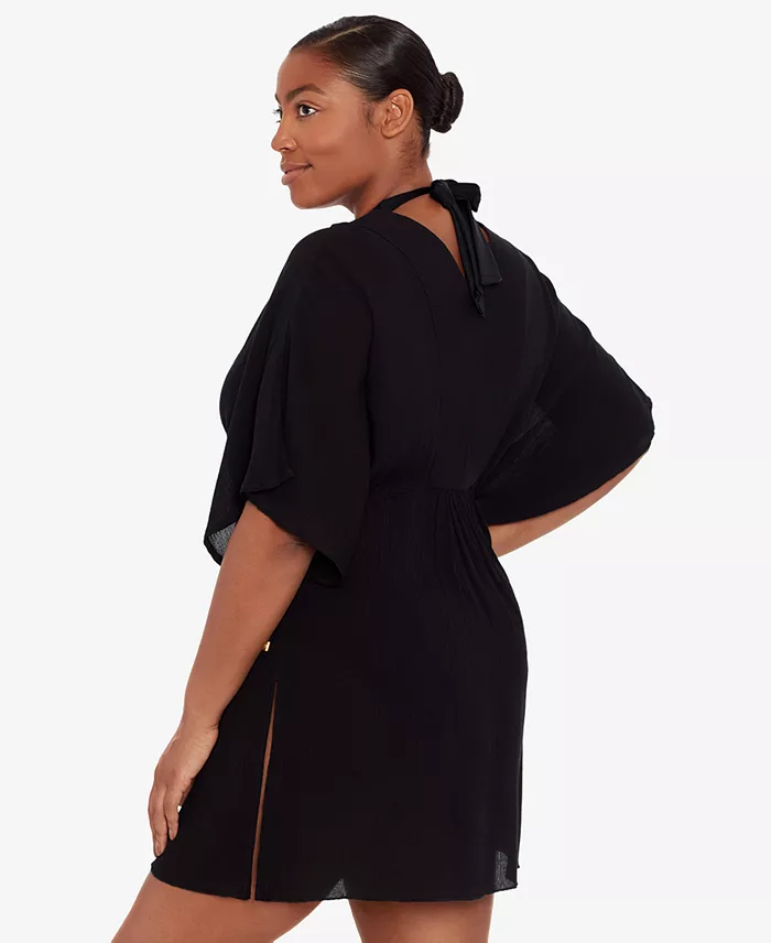 Alfani Lauren Ralph Lauren Lauren By Ralph Lauren Crinkle Rayon Tunic Women's Fashion Shoes & Accessories