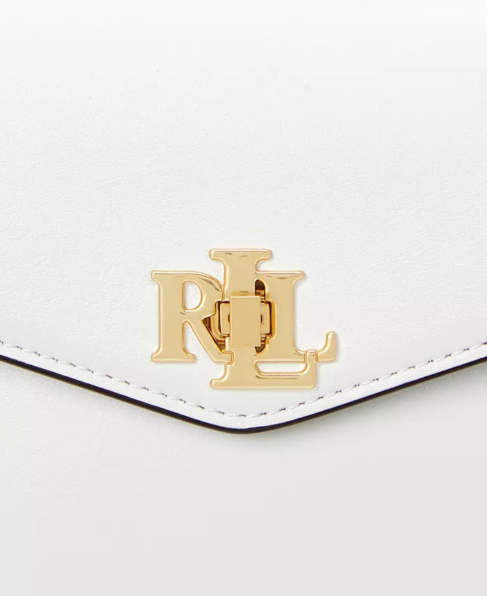 Alfani Lauren Ralph Lauren Leather Small Farrah Satchel Handbags Purses & Accessories