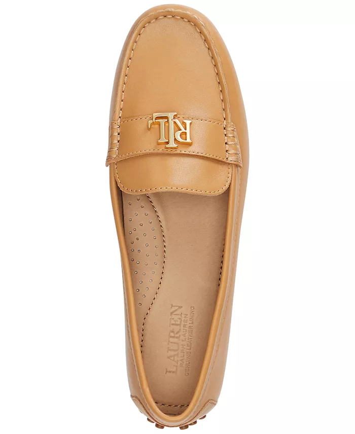 Alfani Lauren Ralph Lauren Women's Barnsbury Slip-On Driver Loafer Flats Women's Fashion Shoes & Accessories