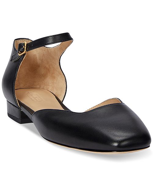 alfani Lauren Ralph Lauren Women's Emellie Mary Jane Flats Women's Fashion Shoes & Accessories