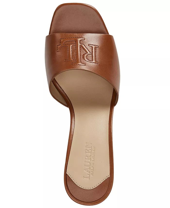 Alfani Lauren Ralph Lauren Women's Everly Block-Heel Dress Sandals Women's Fashion Shoes & Accessories
