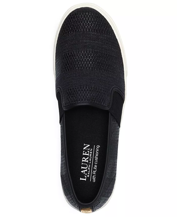 Alfani Lauren Ralph Lauren Women's Jinny Slip-On Sneakers Women's Fashion Shoes & Accessories