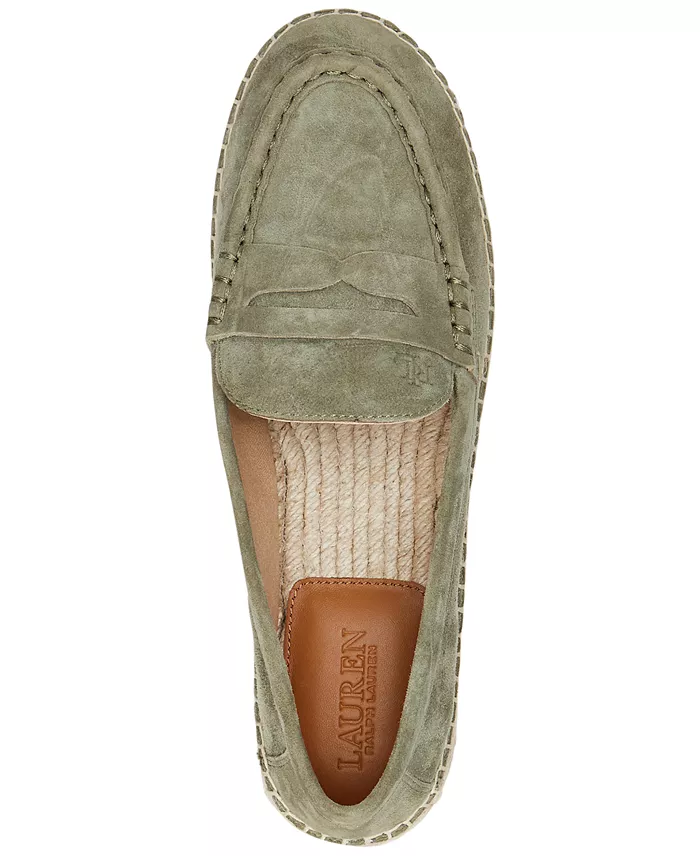 Alfani Lauren Ralph Lauren Women's Luize Espadrille Loafer Flats Women's Fashion Shoes & Accessories
