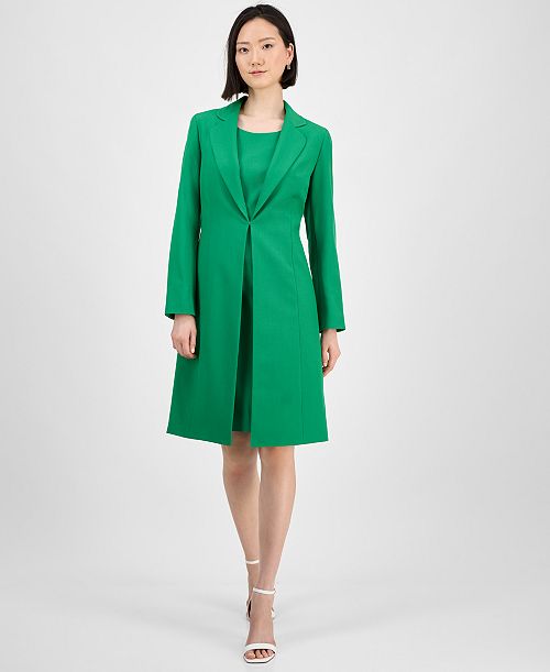 alfani Le Suit Women's Elongated Blazer Dress Suit Regular & Petite Women's Fashion Shoes & Accessories