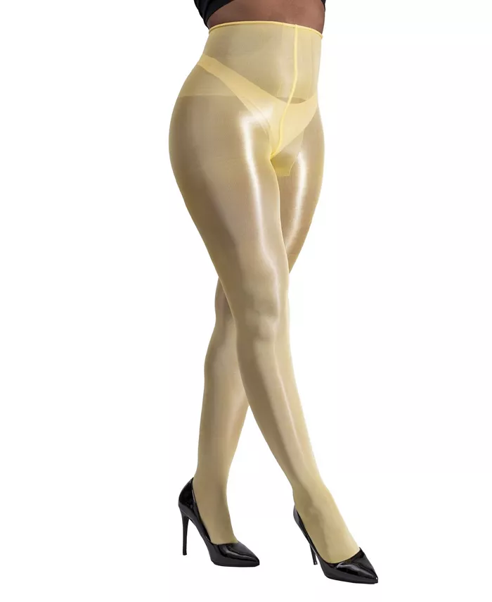 Alfani LECHERY Women's Lustrous Silky Shiny 20 Denier Sheer High-Waist Pantyhose Tights SKU11002-PK Women's Fashion Shoes & Accessories