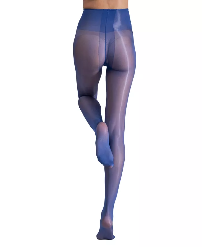 Alfani LECHERY Women's Lustrous Silky Shiny 40 Denier Semi-Opaque High-Waist Pantyhose Tights SKU11003-BL Women's Fashion Shoes & Accessories