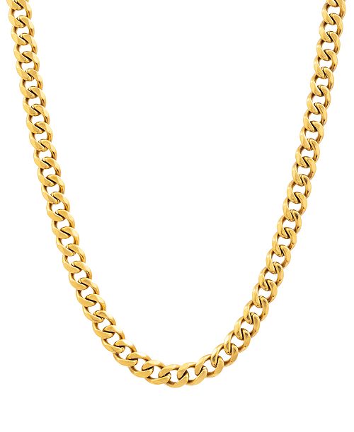 LEGACY for MEN by Simone I. Smith Men's Flat Curb Link 24" Chain Necklace Jewelry & Watches