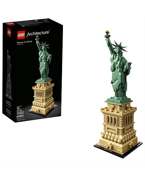 alfani LEGO® Architecture 21042 Statue of Liberty Toy Building Set All Toys