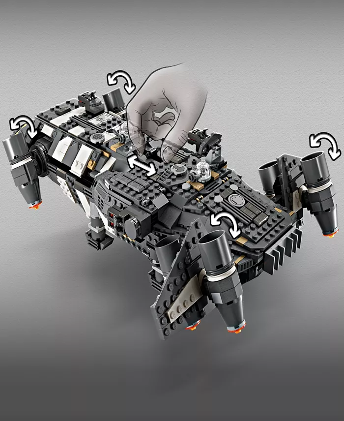 Alfani LEGO® Star Wars: Skeleton Crew The Onyx Cinder Building Toy Set 75374 1325 Pieces All Toys