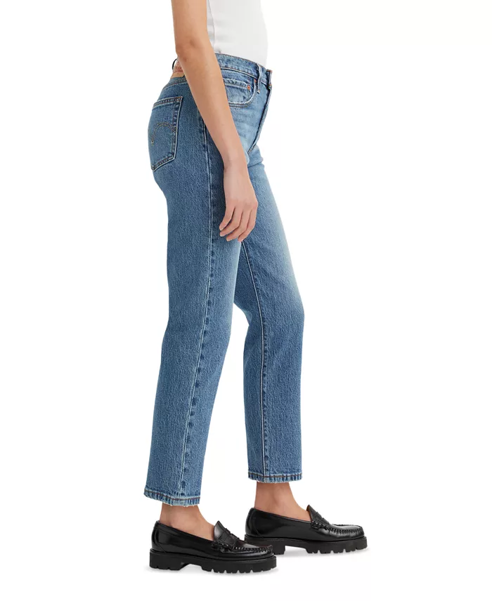 Alfani Levi's 501® Cropped Straight-Leg High Rise Jeans Women's Fashion Shoes & Accessories