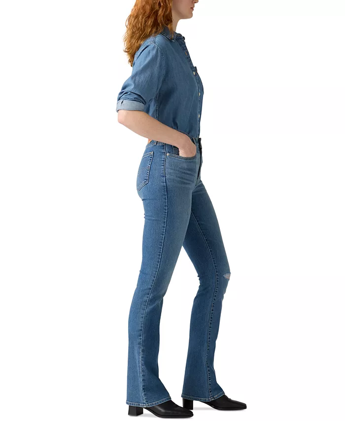 Alfani Levi's 725 High-Waist Classic Stretch Bootcut Jeans Women's Fashion Shoes & Accessories