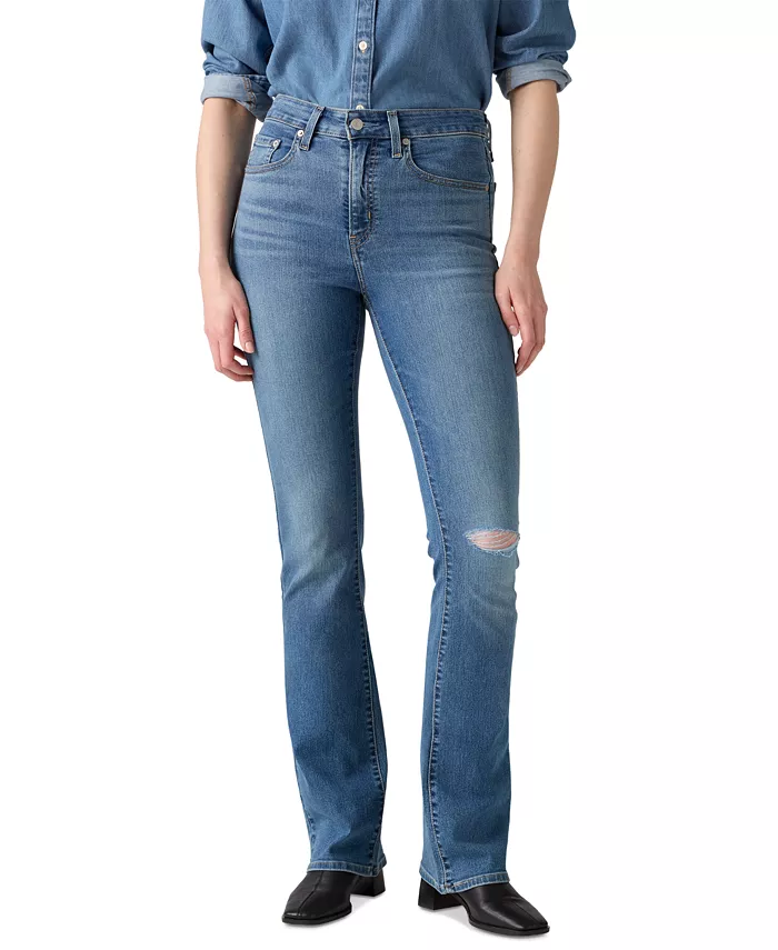 Alfani Levi's 725 High-Waist Classic Stretch Bootcut Jeans Women's Fashion Shoes & Accessories