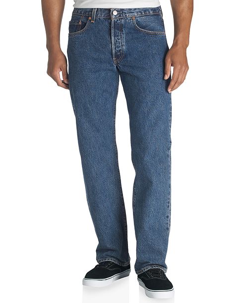 alfani Levi's Men's 501® Original Fit Button Fly Non-Stretch Jeans Men's Fashion & Accessories