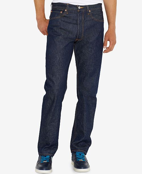 alfani Levi's Men's 501® Original Shrink-to-Fit™ Non-Stretch Jeans Men's Fashion & Accessories