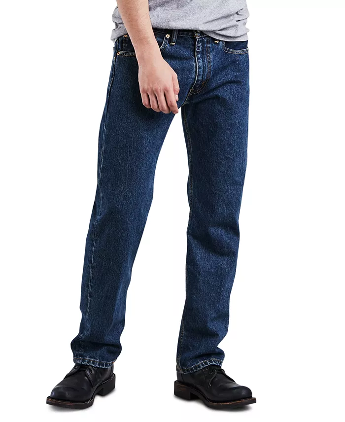 Alfani Levi's Men's 505™ Regular Fit Non-Stretch Jeans Men's Fashion & Accessories