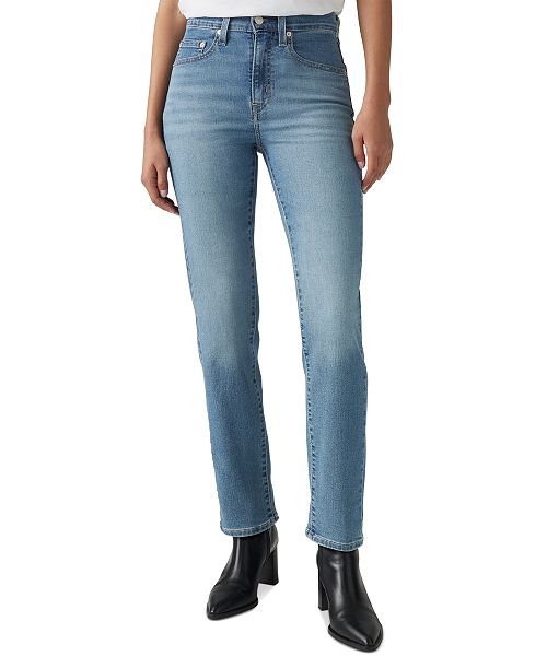 alfani Levi's Women's 724 Straight-Leg Jeans Women's Fashion Shoes & Accessories