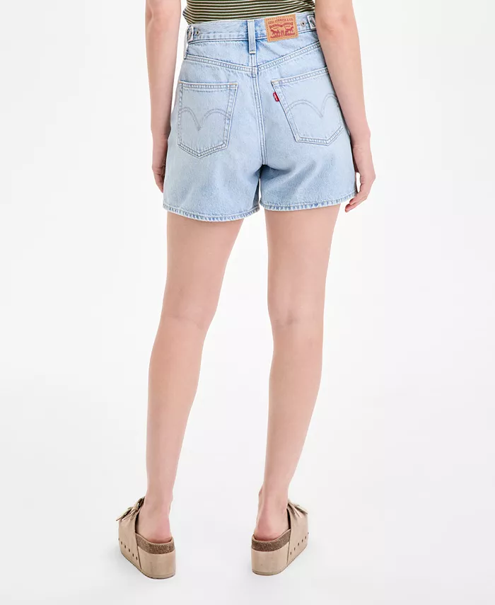 Alfani Levi's Women's Cotton Cinch-Waist Denim Shorts Women's Fashion Shoes & Accessories