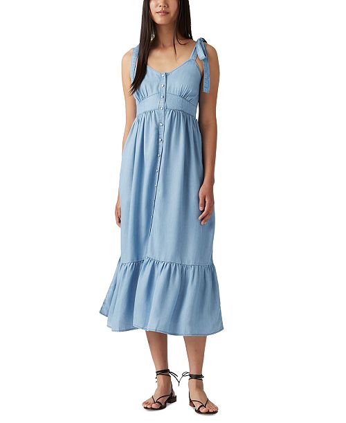 alfani Levi's Women's Katherine Maxi Dress Women's Fashion Shoes & Accessories