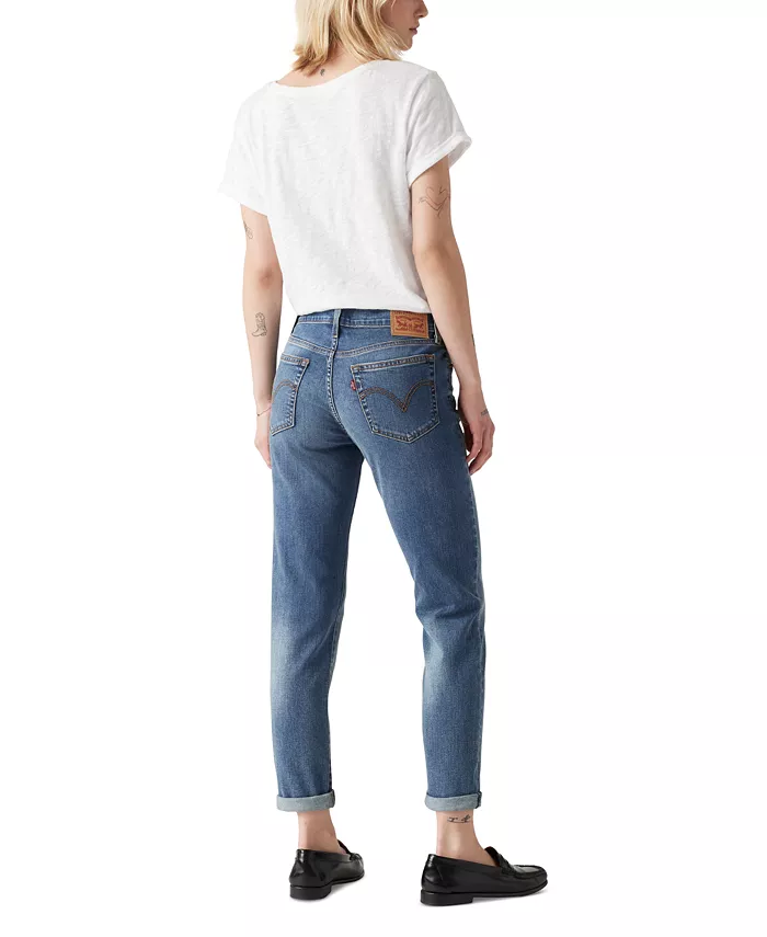 Alfani Levi's Women's Relaxed Boyfriend Tapered-Leg Jeans Women's Fashion Shoes & Accessories