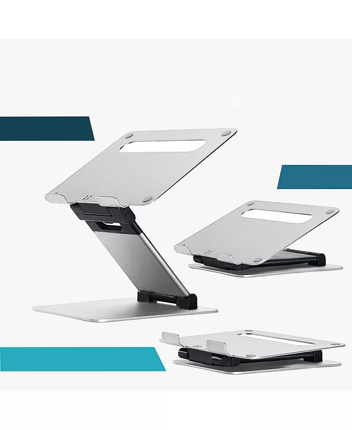 Alfani LIFELONG Ergonomic Laptop Stand: Adjustable Height Compatible With All MacBook Laptops Tablets 11-17" Electronics