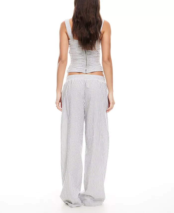 Alfani Lioness Women's Cobain Corset Top Women's Fashion Shoes & Accessories