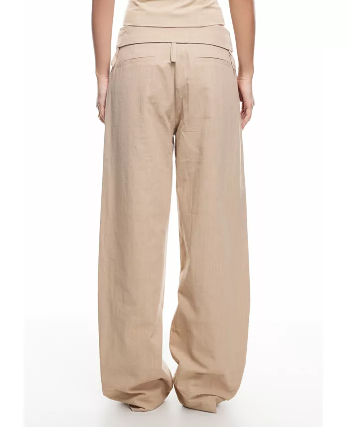 Alfani Lioness Women's Cotton Flourish Pants Women's Fashion Shoes & Accessories