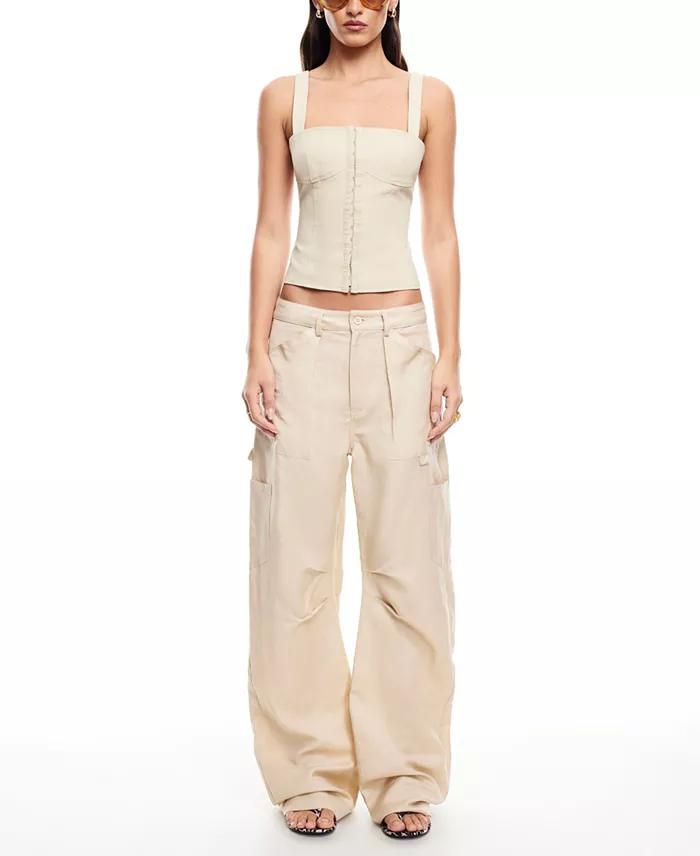 Alfani Lioness Women's Harmonious Cotton Camisole Women's Fashion Shoes & Accessories