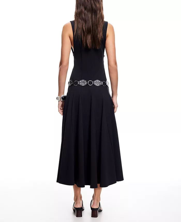 Alfani Lioness Women's Indi Midi Dress Women's Fashion Shoes & Accessories