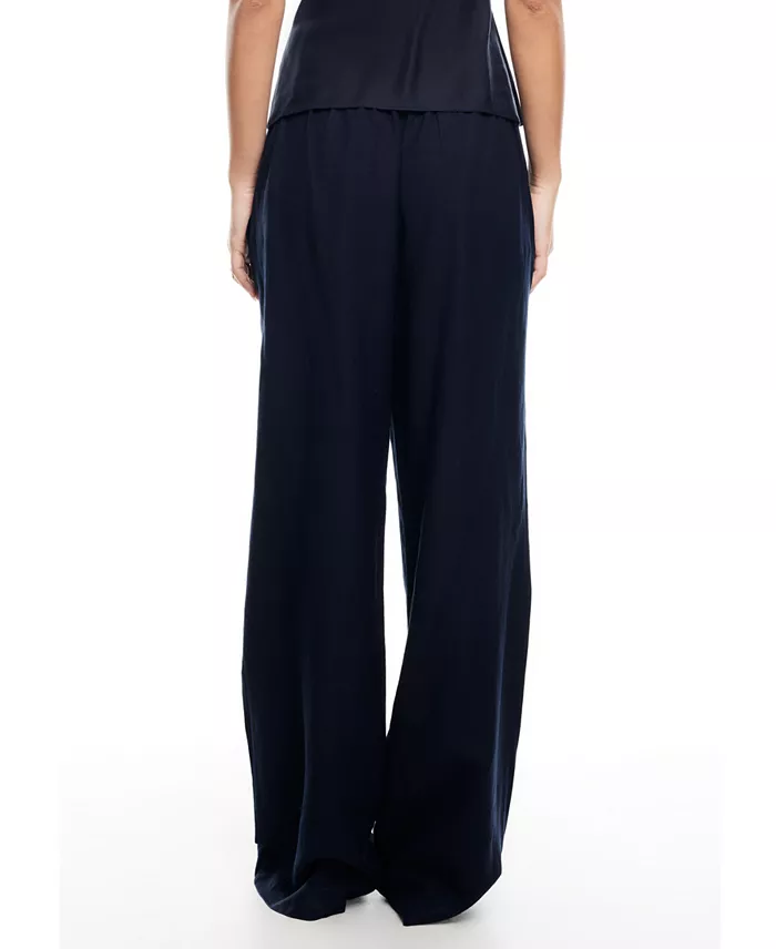 Alfani Lioness Women's Linen-Blend Idyllic Pants Women's Fashion Shoes & Accessories