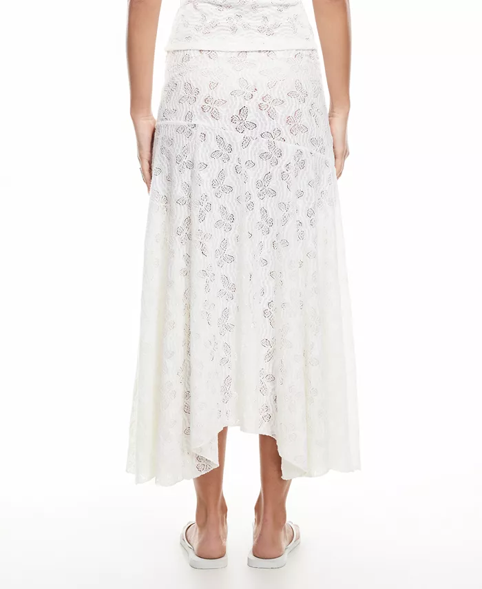 Alfani Lioness Women's Tidal Midi Skirt Women's Fashion Shoes & Accessories