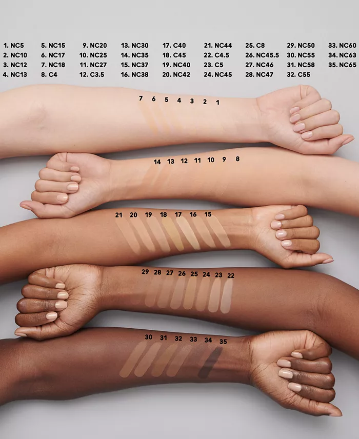 Alfani MAC Studio Fix Fluid SPF 15 24Hr Matte Foundation + Oil Control 1 Oz. Beauty