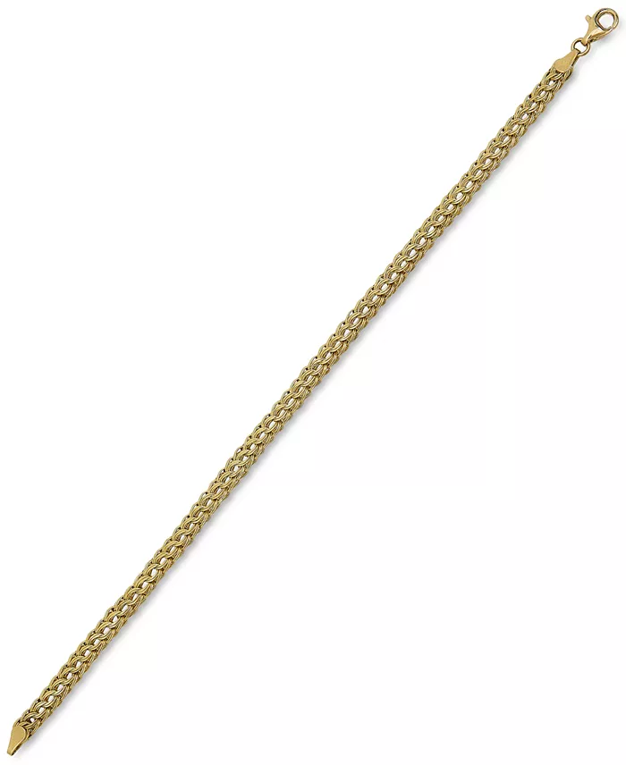Alfani Macy's Circle Braided Bracelet In 14k Gold Jewelry & Watches