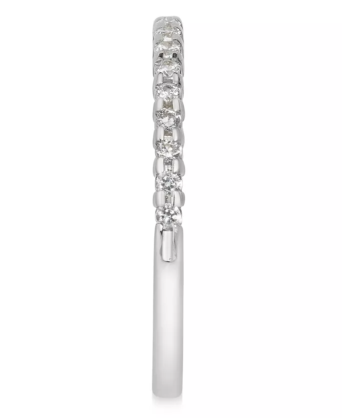 Alfani Macy's Diamond Stackable Band (1/7 Ct. T.w.) In 14k Gold White Gold Or Rose Gold Jewelry & Watches