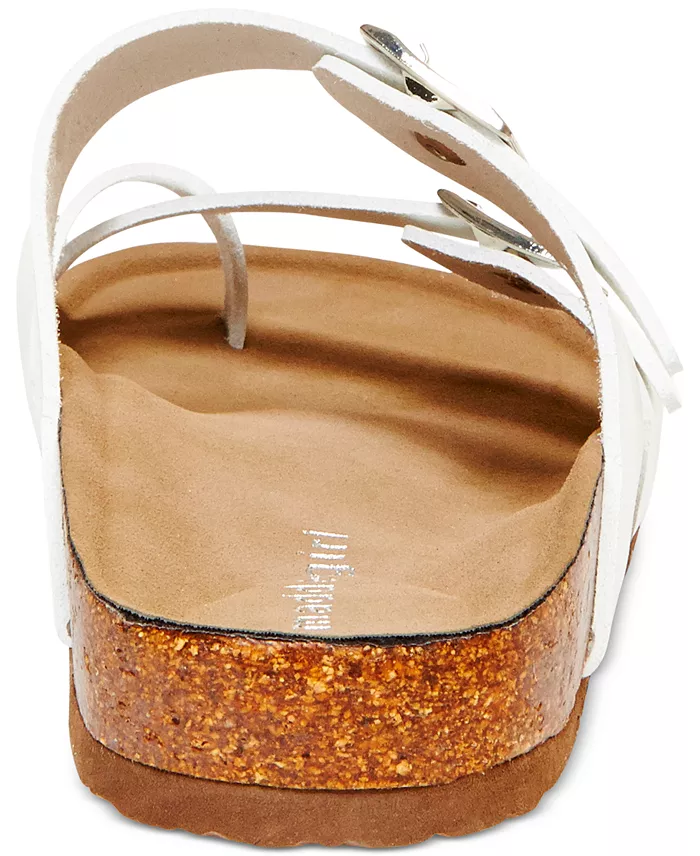 Alfani Madden Girl Bryceee Footbed Sandals Women's Fashion Shoes & Accessories