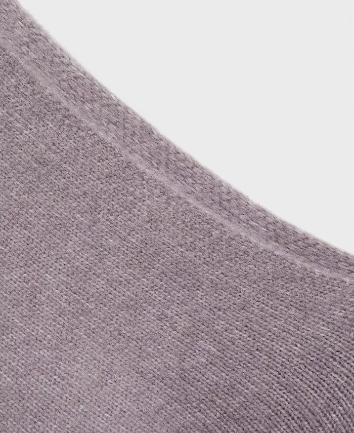 Alfani MANGO Women's Asymmetrical Wool Blend Sweater Women's Fashion Shoes & Accessories
