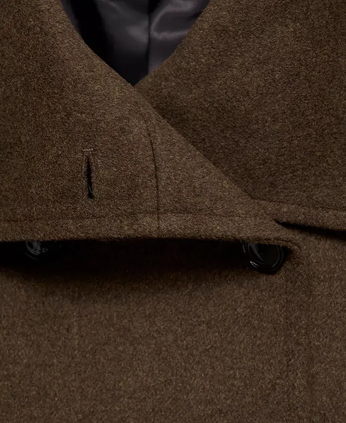 Alfani MANGO Women's Double-Breasted Wool Coat Women's Fashion Shoes & Accessories