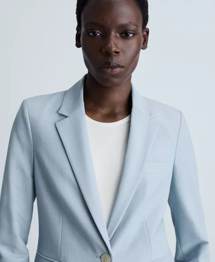 Alfani MANGO Women's Fitted Suit Jacket Women's Fashion Shoes & Accessories