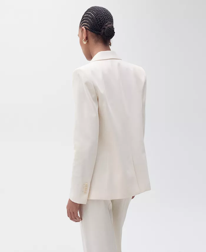 Alfani MANGO Women's Straight-Fit Suit Jacket Women's Fashion Shoes & Accessories