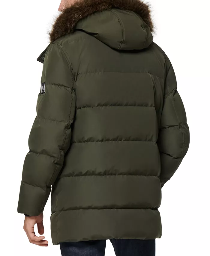 Alfani Marc New York Men's Gattaca Down Parka Coat Men's Fashion & Accessories