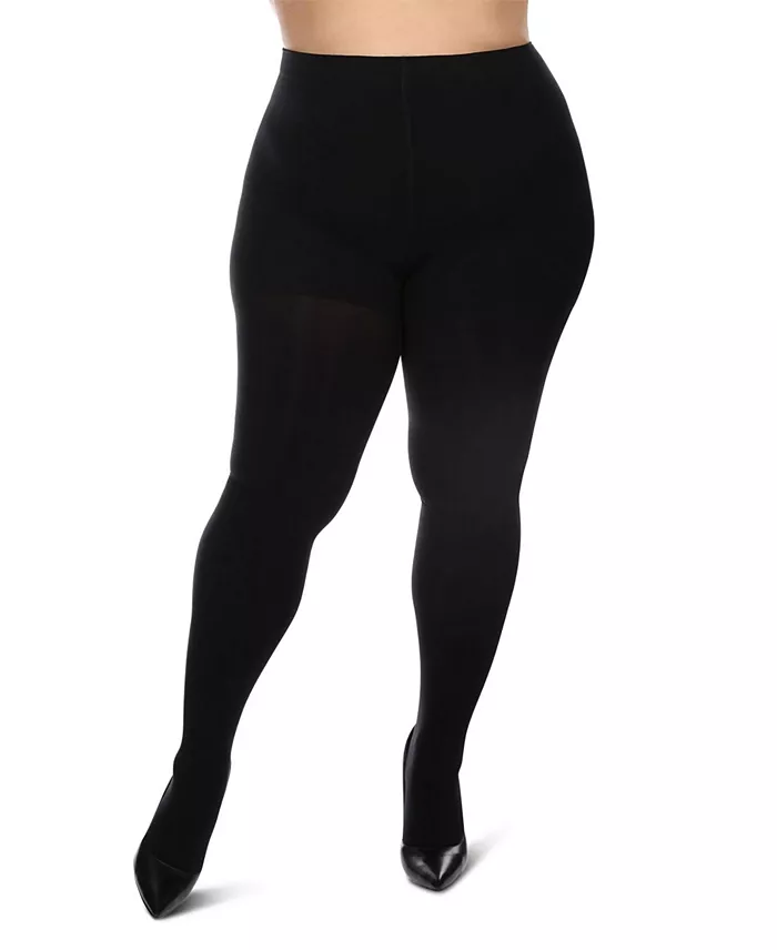 Alfani MeMoi Women's FirmFit Opaque 90 Denier Control Top Tights MM-2892 Women's Fashion Shoes & Accessories